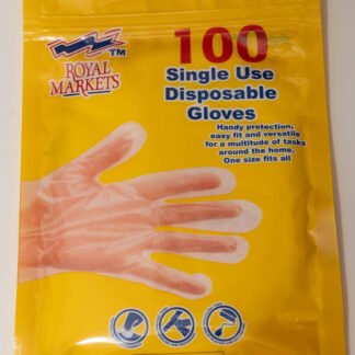100x Single Use Disposable Gloves
